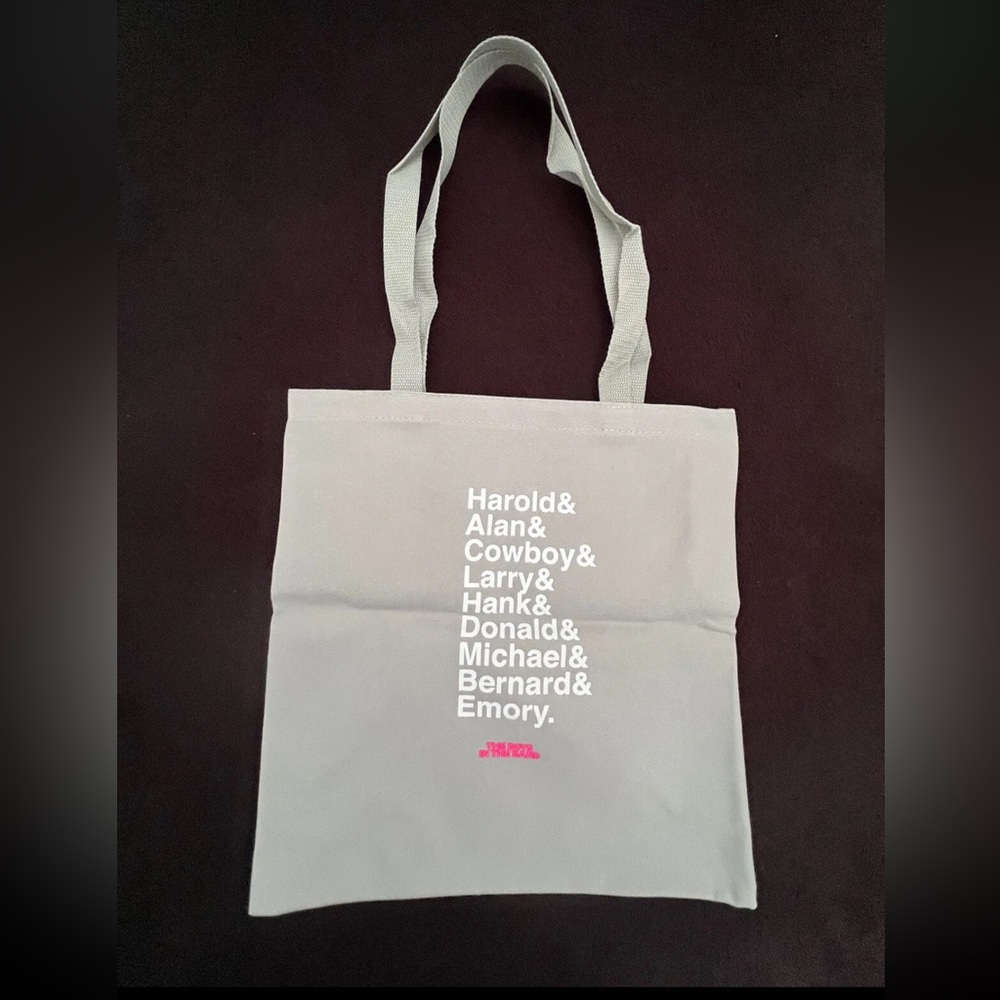 The Boys in the Band on Broadway Official Names Tote Bag 2018 Brand New Rare Gay
